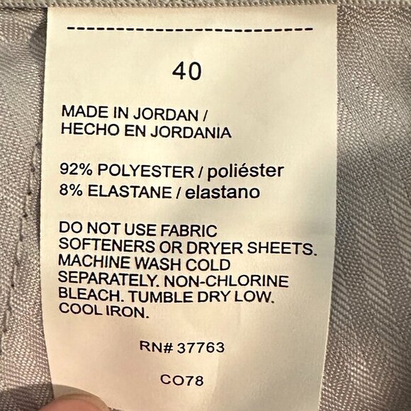 New Callaway Golf Shorts Size W40 Blue Opti-Dri Moisture Wicking Stretch Dressy - Picture 7 of 15